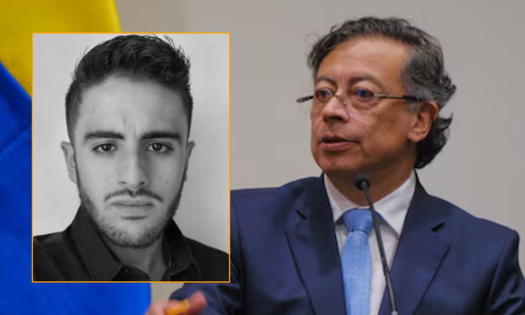 El presidente Gustavo Petro informó que conversó con la madre del periodista Mateo Pérez y que se encontrará con ella más adelante - crédito Ovidio González/Presidencia/Flickr y @ISAZULETA/X