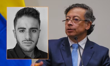El presidente Gustavo Petro informó que conversó con la madre del periodista Mateo Pérez y que se encontrará con ella más adelante - crédito Ovidio González/Presidencia/Flickr y @ISAZULETA/X