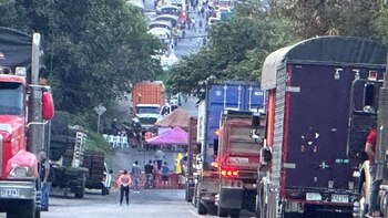 Bloqueos en la vía a