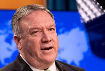 Mike Pompeo (Nicholas Kamm/Pool via