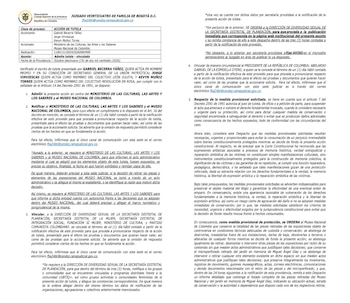 El Juzgado 24 de Familia de Bogotá admitió una tutela contra el Ministerio de las Culturas y el Museo Nacional y les dio un día hábil para explicar el retiro de las piezas - crédito @sriosconto/X