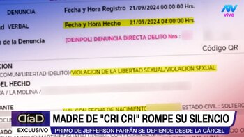 Exámenes forenses refutan la acusación