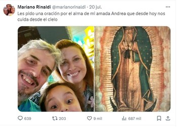 El posteo del periodista Mariano