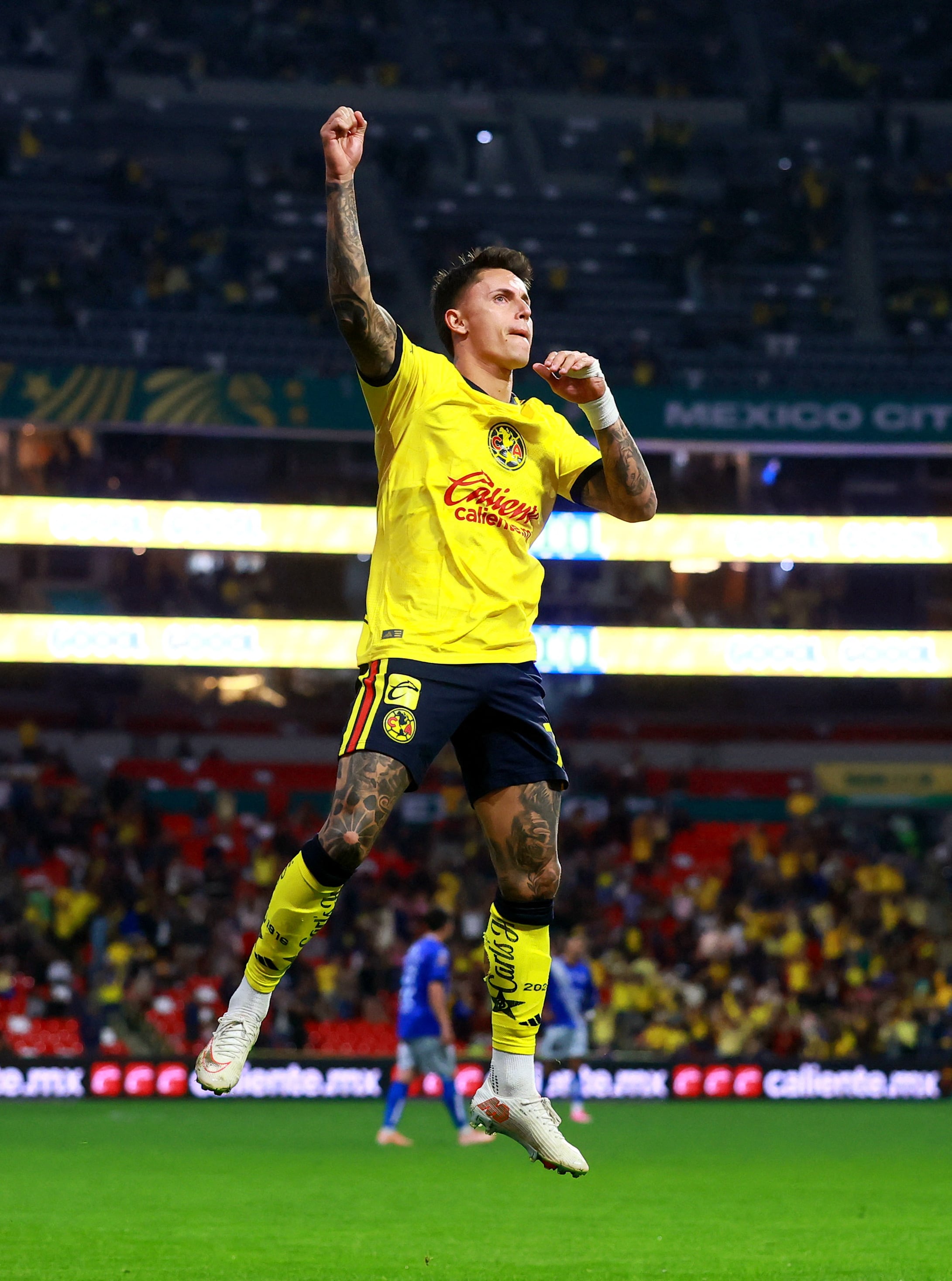 Rodríguez metió gol hoy 29 de agosto. REUTERS/Eloisa Sanchez