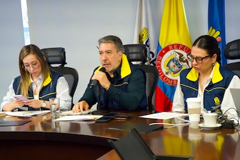 La UNGRD mantiene tres frentes de atención simultáneos en Colombia por el terremoto en San José del Palmar, el volcán Puracé y los incendios forestales - crédito Ungrd