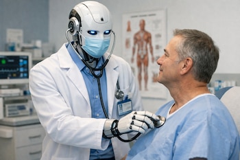 Los robots humanoides ofrecen acompañamiento