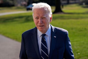 El presidente estadounidense Joe Biden