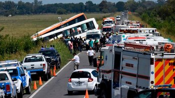 Las tareas de rescate después