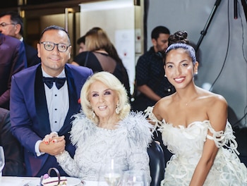 Fabián Medina Flores y Alexia