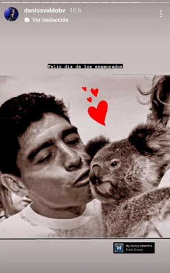El posteo de Daniel Osvaldo