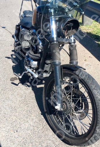 Cayó de su Harley Davidson, demandó al municipio pero la Justicia rechazó la demanda