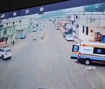 La unidad ya había avanzado varios metros cuando fueron avisados sobre lo ocurrido.