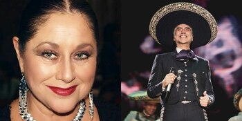 Angélica Aragón y Alejandro Fernández