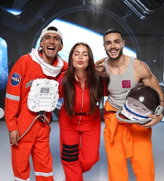 La Manada en canal Satélite+. Mario Irivarren, Laura Spoya y Gerardo Pe.