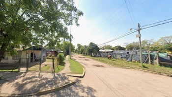 La zona donde terminó la