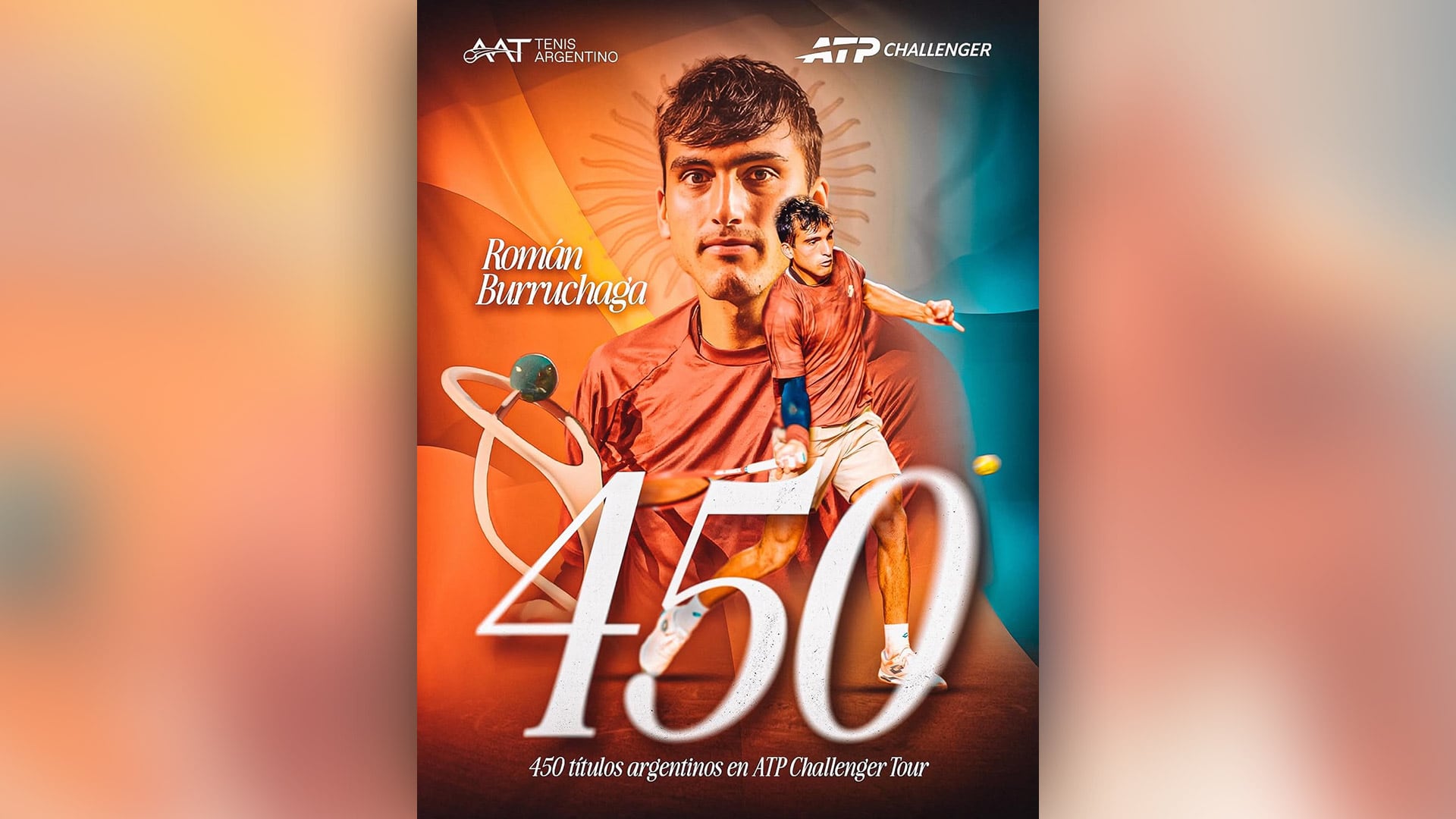 Argentina alcanzó los 450 títulos ATP Challenger Tour