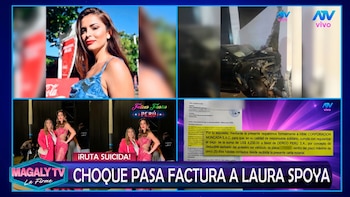 Laura Spoya enfrenta cartas notariales tras choque de camioneta: Derco y su exmánager le reclaman más de US$ 20 mil, según Magaly