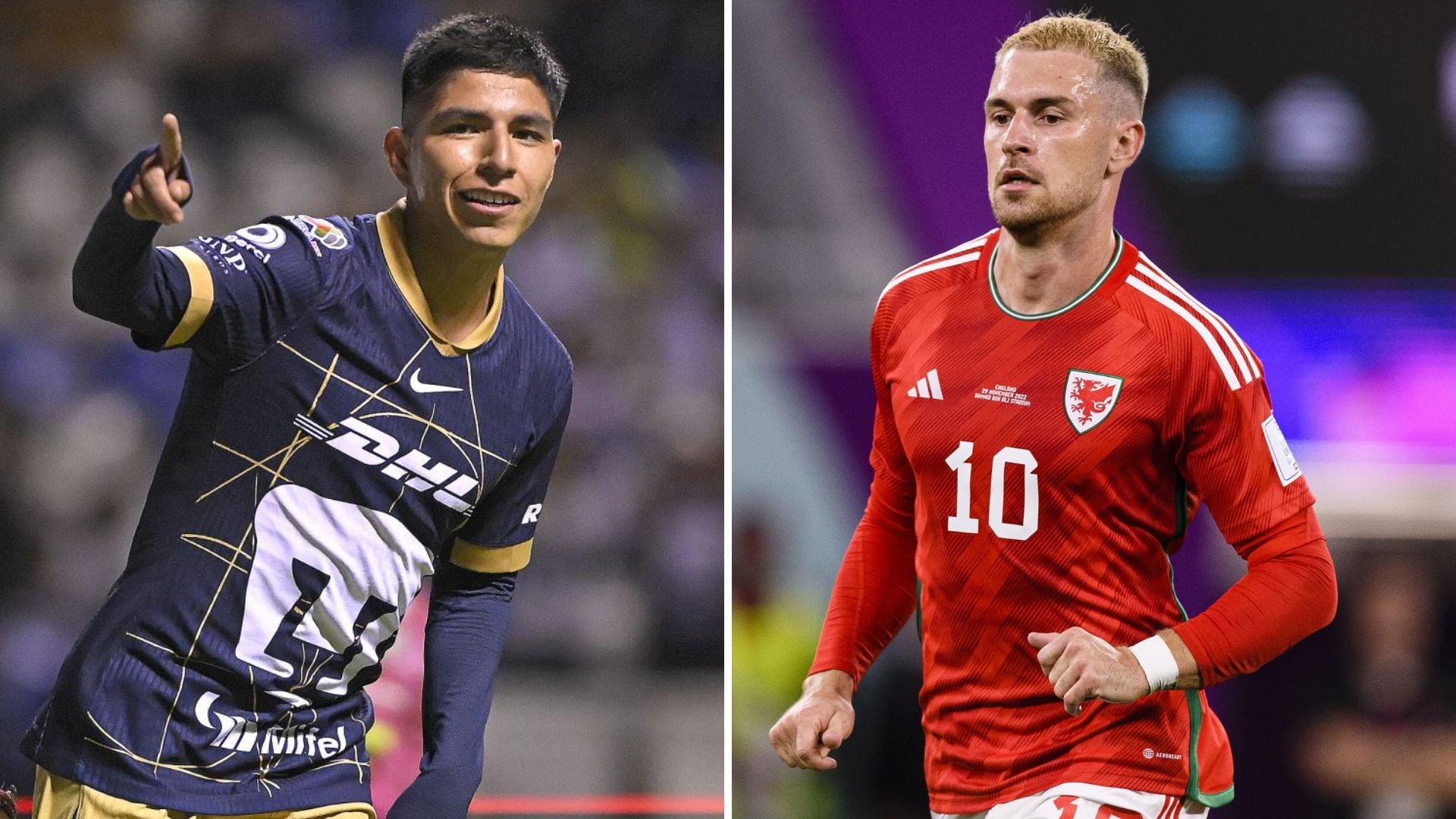 Piero Quispe compartirá espacio en Pumas UNAM con un mundialista afamado de Gales. - Crédito: AFP