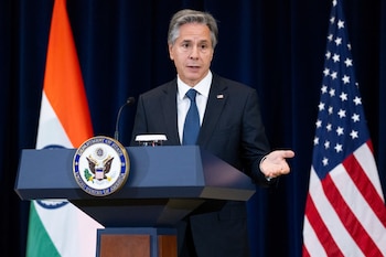 Antony Blinken se pronunció luego
