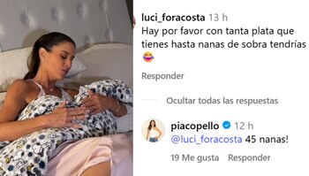 María Pía Copello responde a