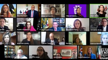 Durante su conferencia magistral “Perspectivas