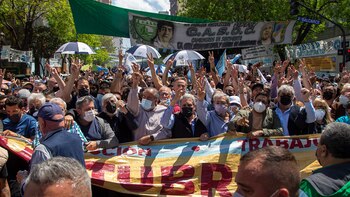 La CGT marchó unida en