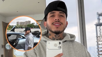 Westcol vivió momento viral al intentar comprar un carro de lujo en China: no sabía cómo cerrar sus puertas y provocó burlas en redes sociales