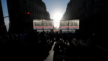 Los piqueteros resolverán un nuevo plan de lucha (REUTERS/Agustin Marcarian)