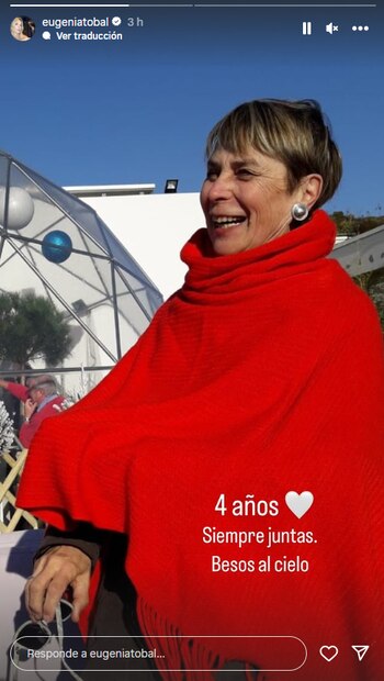 El conmovedor mensaje de Eugenia