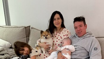 Carlota, hija de Rigoberto Urán,