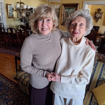 Georgina Barbarossa y su madre eran inseparables