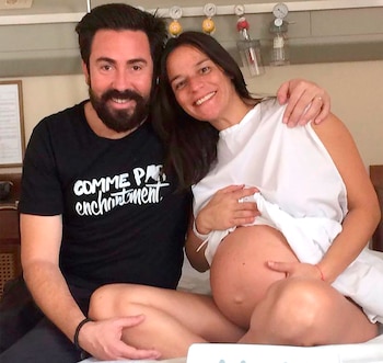 La pareja, feliz antes del