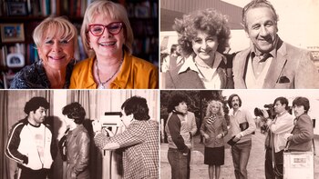 Eglis Giovanelli y Martha Perín,