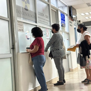 En el área de hemodiálisis