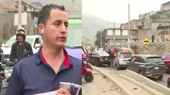 Vecinos cierran vía de Pasamayito por reiterados accidentes en los últimos días