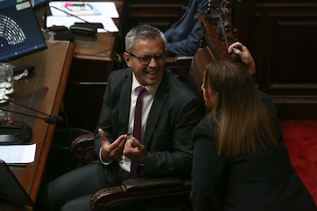 Sesión en diputados por la reforma de la Ley de Glaciares