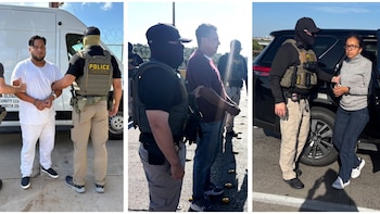 Ronald Johnson anuncia devolución a México de tres fugitivos, uno ligado al CJNG