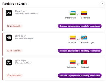 Selección Colombia en el Mundial 2026