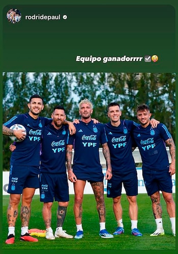 Publicación de Rodrigo De Paul