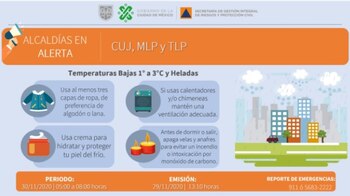 Alerta naranja, también para el