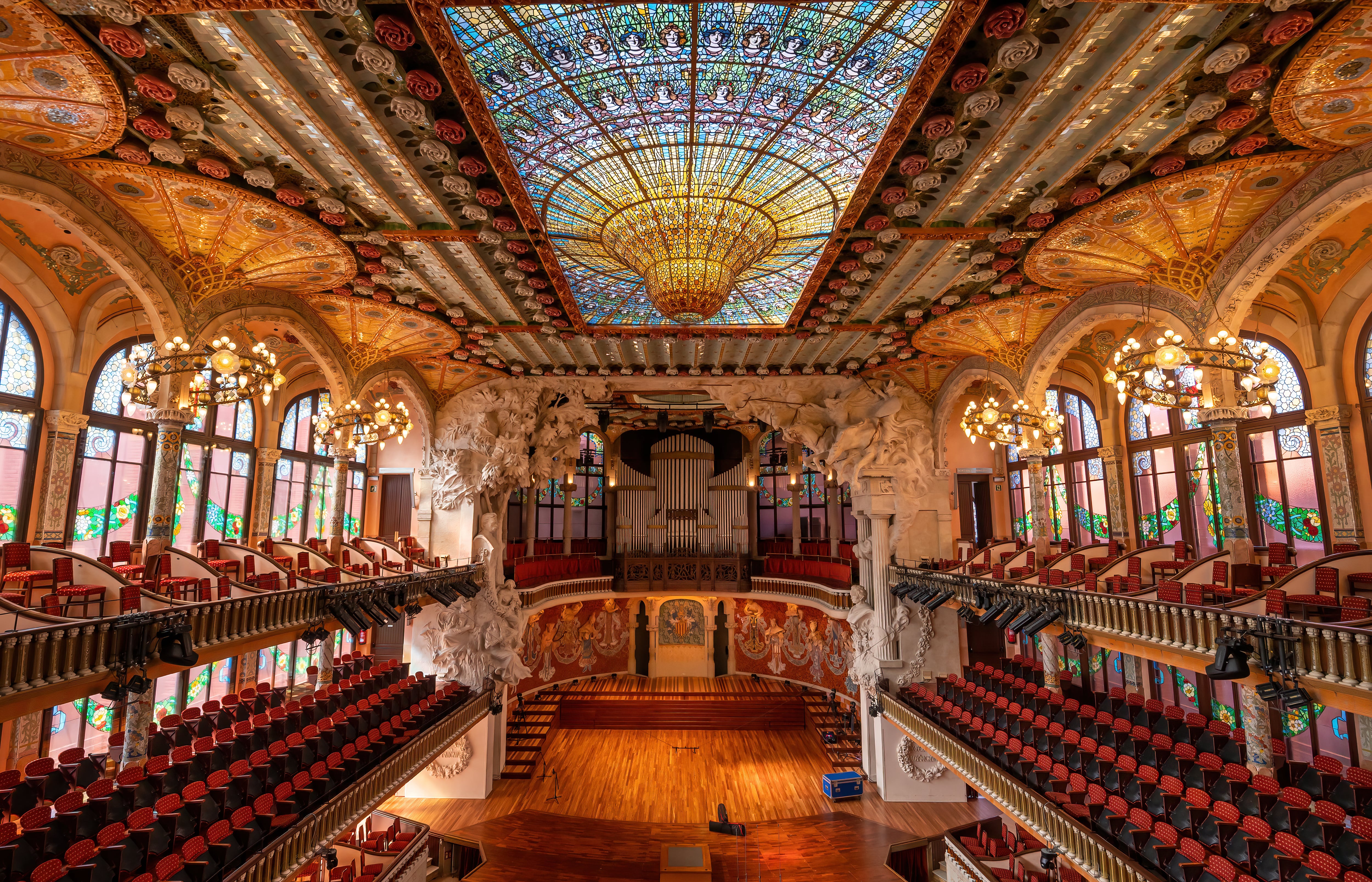 Palau de la Música Catalana, en Barcelona (Adobe Stock).