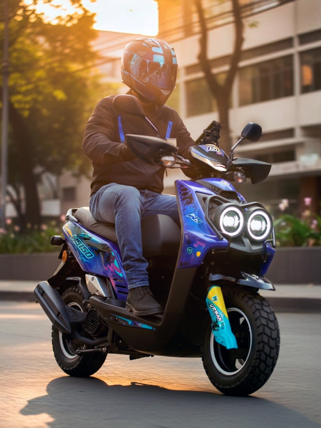 El ahorro económico y la posibilidad de autoempleo impulsan a los jóvenes a optar por motos en México. (Cortesía ITALIKA)