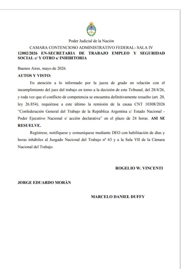 El fallo de la Cámara