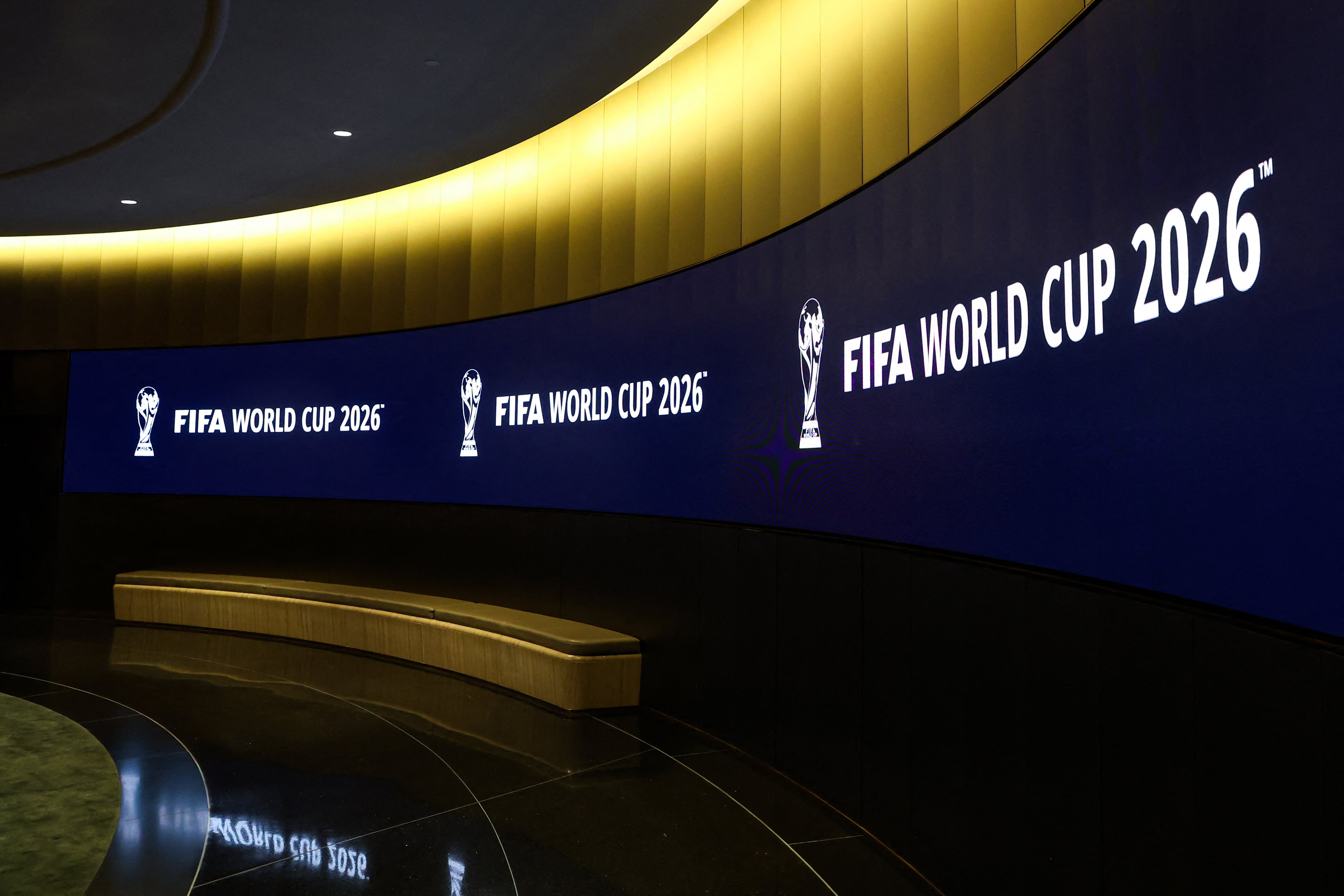 Los logotipos no podrán ser recreados de manera fidedigna. (Credit: Jessica Alcheh-USA TODAY Sports)