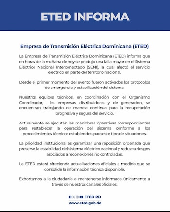 La Empresa de Transmisión Eléctrica