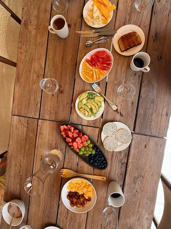 Uno de los desayunos de