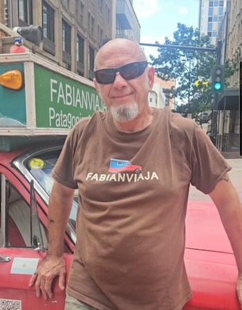 Fabian viaja