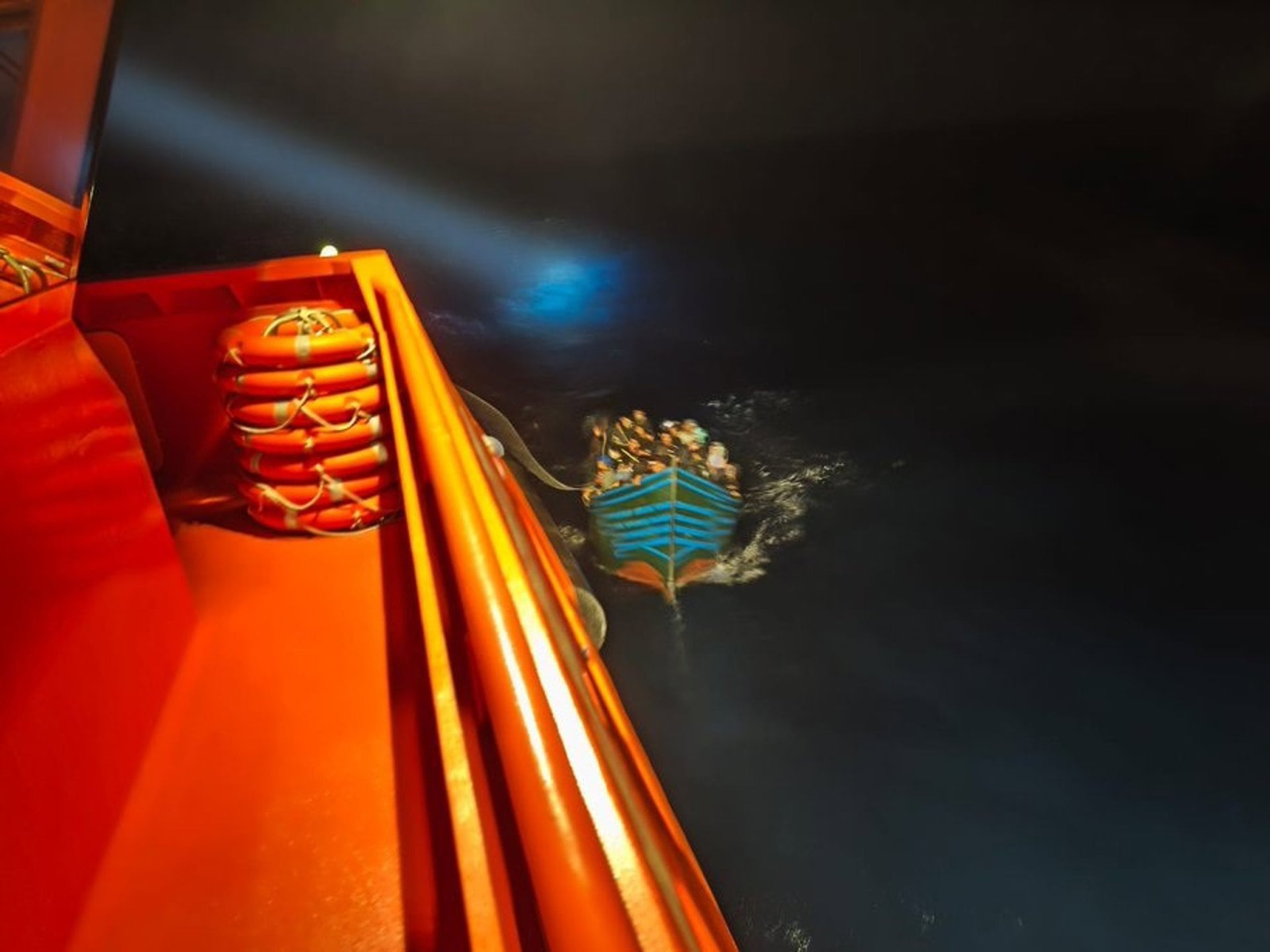 24/09/2026 Rescate de una patera por parte de Salvamento Marítimo en aguas de Canarias
SOCIEDAD ESPAÑA EUROPA ISLAS CANARIAS AUTONOMÍAS
SALVAMENTO MARÍTIMO