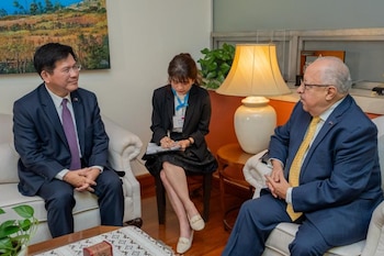 El canciller de Taiwán, Lin Chia-lung, inició una visita oficial a Guatemala para fortalecer la cooperación bilateral e impulsar el comercio.