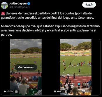 El periodista comentó que el